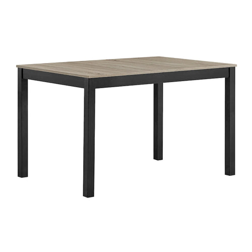 Ensemble de 5 chaises de salle à manger, ensemble de meubles de cuisine et de salle à manger avec table rectangulaire et 4 chaises avec siège rembourré