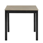 Ensemble de 5 chaises de salle à manger, ensemble de meubles de cuisine et de salle à manger avec table rectangulaire et 4 chaises avec siège rembourré