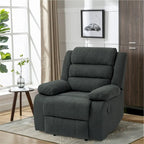 Fauteuil inclinable manuel moderne 36 W en coton/velours côtelé
