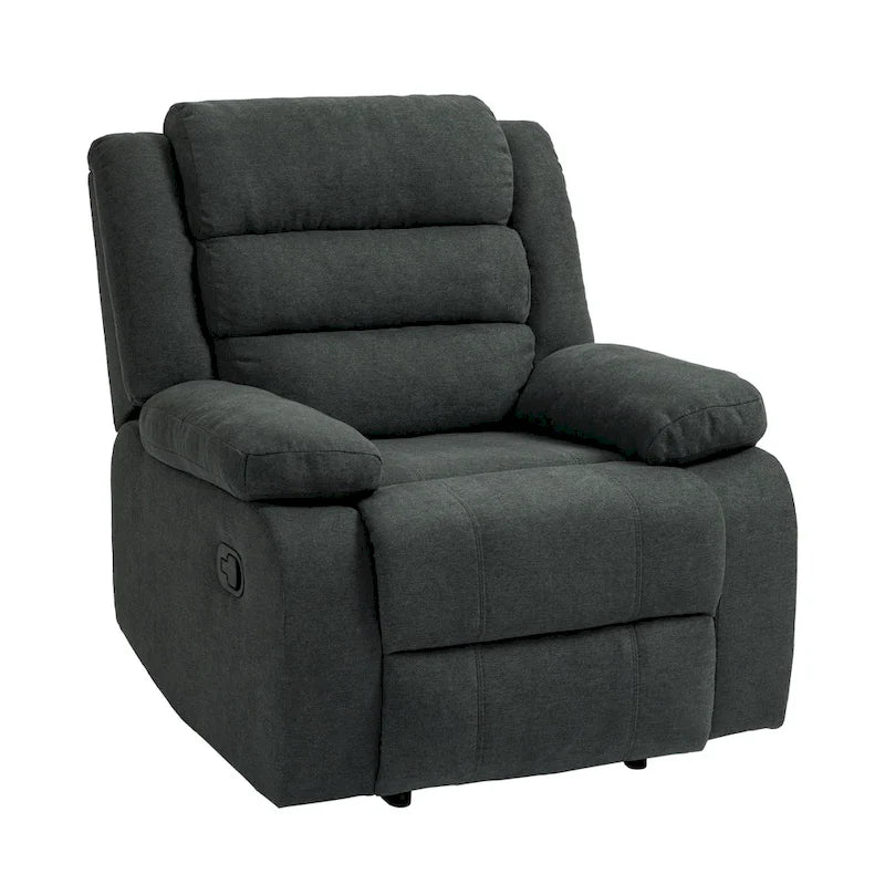 Fauteuil inclinable manuel moderne 36 W en coton/velours côtelé