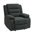 Fauteuil inclinable manuel moderne 36 W en coton/velours côtelé