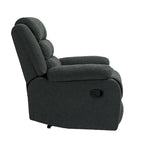Fauteuil inclinable manuel moderne 36 W en coton/velours côtelé