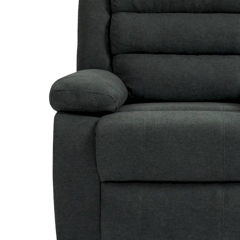 Fauteuil inclinable manuel moderne 36 W en coton/velours côtelé