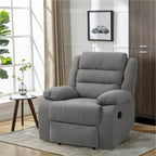 Fauteuil inclinable manuel moderne 36 W en coton/velours côtelé