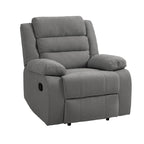 Fauteuil inclinable manuel moderne 36 W en coton/velours côtelé