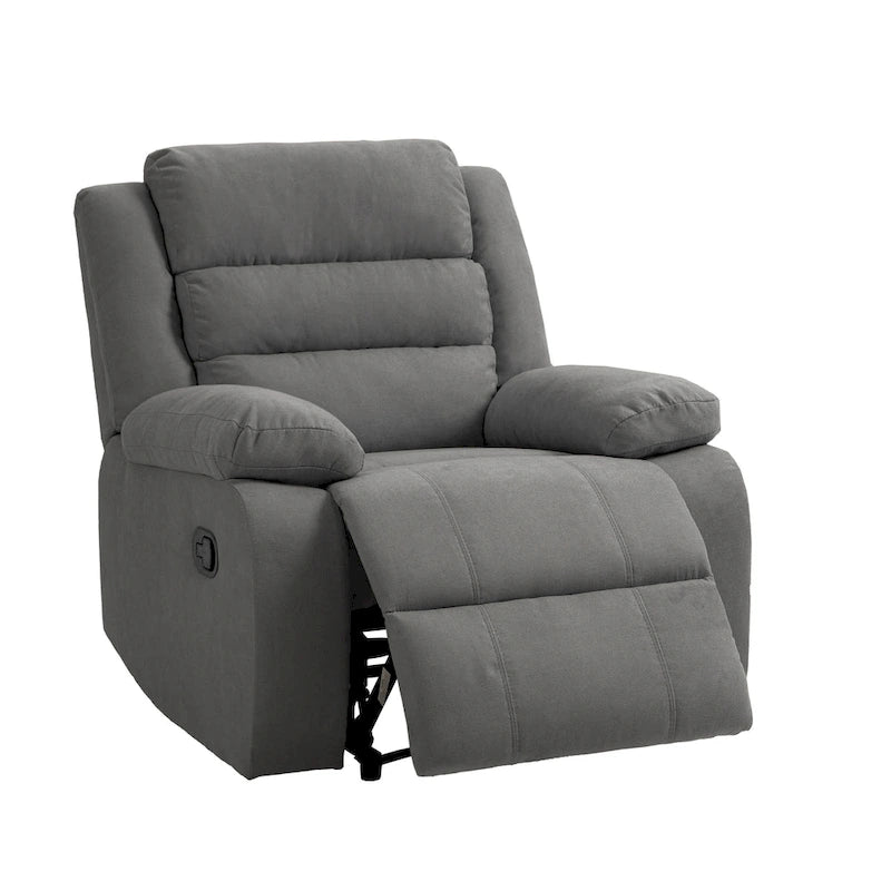 Fauteuil inclinable manuel moderne 36 W en coton/velours côtelé