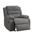 Fauteuil inclinable manuel moderne 36 W en coton/velours côtelé