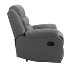 Fauteuil inclinable manuel moderne 36 W en coton/velours côtelé