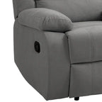 Fauteuil inclinable manuel moderne 36 W en coton/velours côtelé