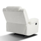 Fauteuil inclinable manuel moderne 36 W en coton/velours côtelé