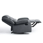 Fauteuil inclinable manuel moderne 36 W en coton/velours côtelé