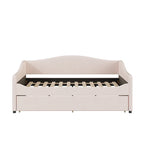 Lit de repos complet en polaire Teddy avec lit gigogne et lumières LED