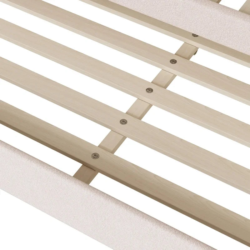 Lit de repos complet en polaire Teddy avec lit gigogne et lumières LED