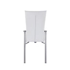 Ensemble de salle à manger 5 pièces Elektra blanc mat