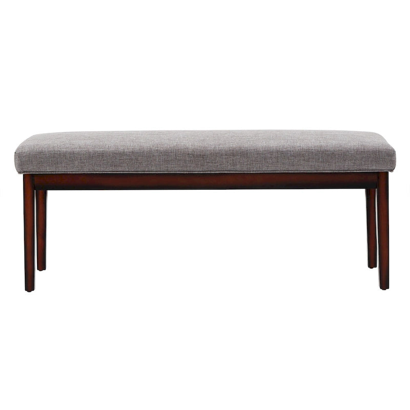 Banc Hawthorne avec revêtement fini espresso par iNSPIRE Q Bold