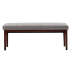 Banc Hawthorne avec revêtement fini espresso par iNSPIRE Q Bold