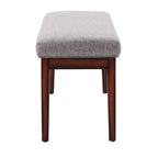 Banc Hawthorne avec revêtement fini espresso par iNSPIRE Q Bold