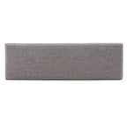Banc Hawthorne avec revêtement fini espresso par iNSPIRE Q Bold