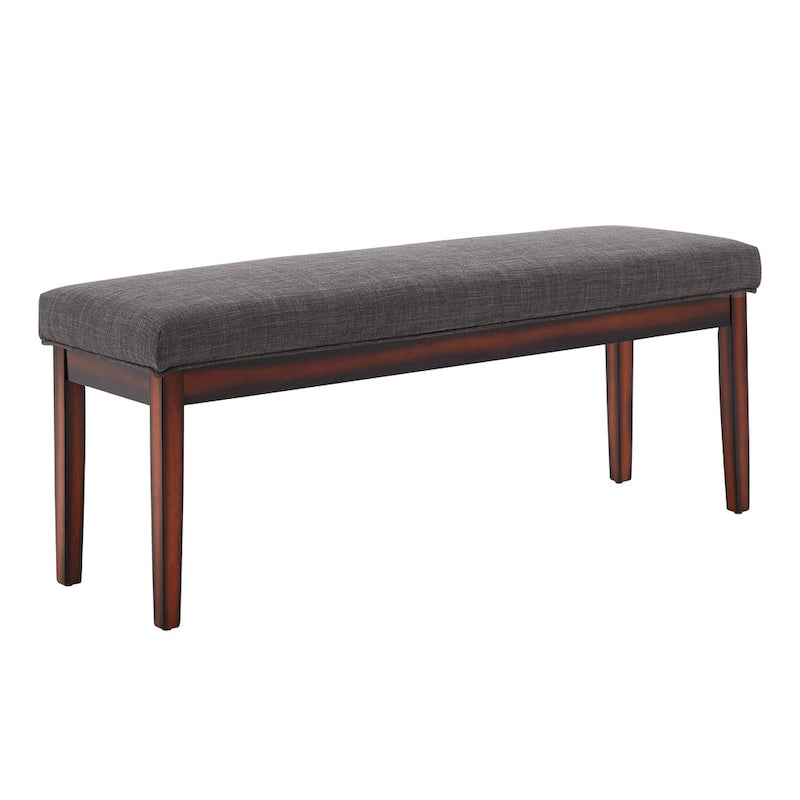 Banc Hawthorne avec revêtement fini espresso par iNSPIRE Q Bold