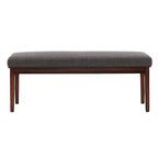 Banc Hawthorne avec revêtement fini espresso par iNSPIRE Q Bold
