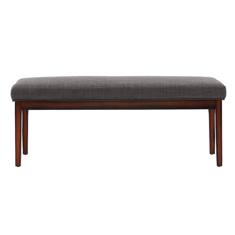 Banc Hawthorne avec revêtement fini espresso par iNSPIRE Q Bold
