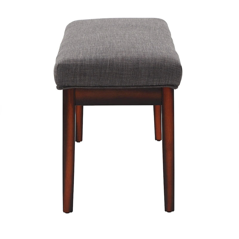 Banc Hawthorne avec revêtement fini espresso par iNSPIRE Q Bold