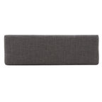 Banc Hawthorne avec revêtement fini espresso par iNSPIRE Q Bold