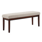 Banc Hawthorne avec revêtement fini espresso par iNSPIRE Q Bold