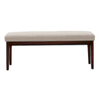 Banc Hawthorne avec revêtement fini espresso par iNSPIRE Q Bold