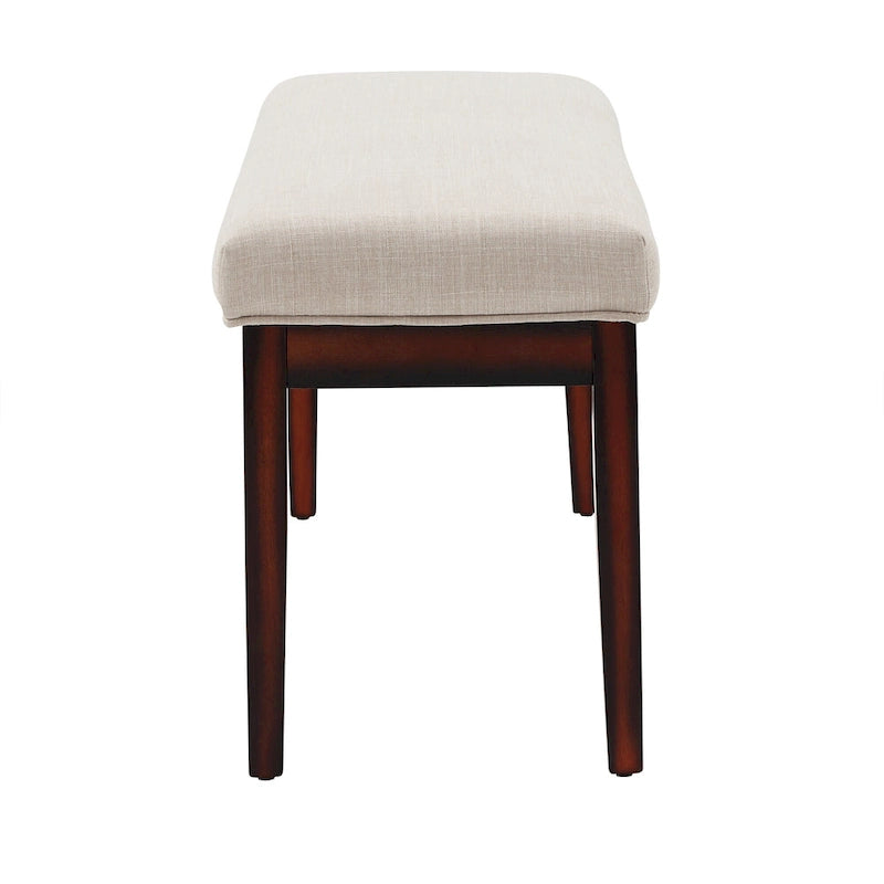 Banc Hawthorne avec revêtement fini espresso par iNSPIRE Q Bold