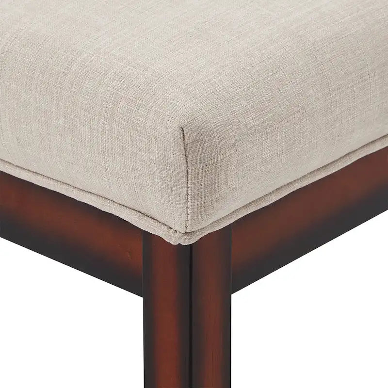 Banc Hawthorne avec revêtement fini espresso par iNSPIRE Q Bold