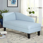 Chaise longue avec compartiment de rangement