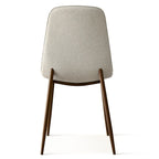 Chaises de salle à manger modernes à dossier plein (lot de 4)