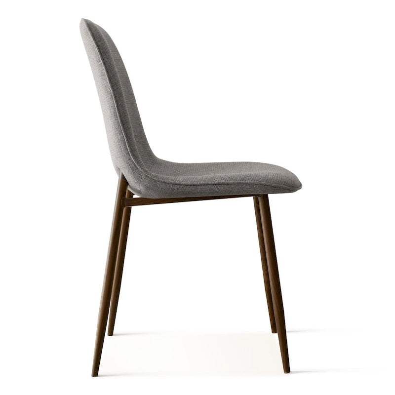 Chaises de salle à manger modernes à dossier plein (lot de 4)