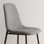 Chaises de salle à manger modernes à dossier plein (lot de 4)