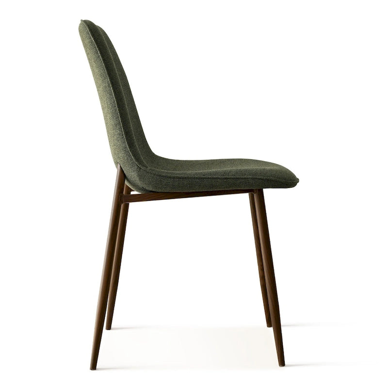 Chaises de salle à manger modernes à dossier plein (lot de 4)