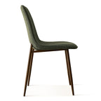 Chaises de salle à manger modernes à dossier plein (lot de 4)