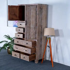 Armoire autoportante en bois massif - N/A