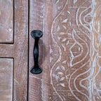 Armoire autoportante en bois massif - N/A