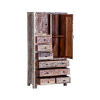 Armoire autoportante en bois massif - N/A