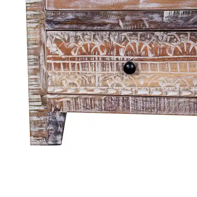 Armoire autoportante en bois massif - N/A