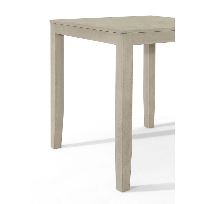 Ensemble de salle à manger 5 pièces à hauteur de comptoir, lignes épurées