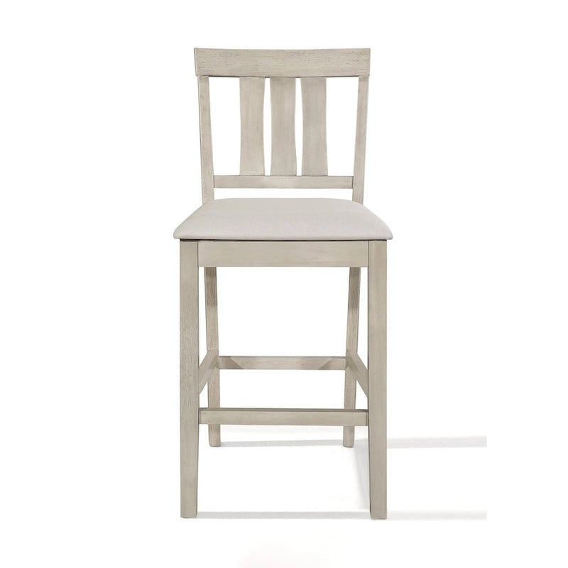 Ensemble de salle à manger 5 pièces à hauteur de comptoir, lignes épurées