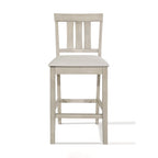 Ensemble de salle à manger 5 pièces à hauteur de comptoir, lignes épurées