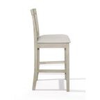 Ensemble de salle à manger 5 pièces à hauteur de comptoir, lignes épurées