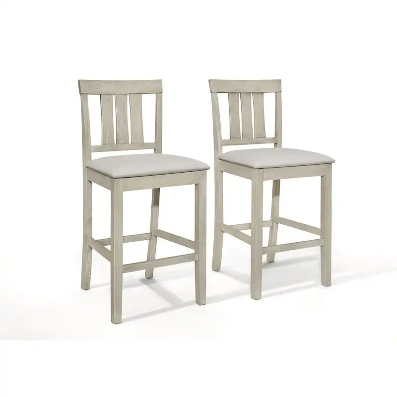 Ensemble de salle à manger 5 pièces à hauteur de comptoir, lignes épurées