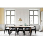 Chaise de salle à manger en bois foncé noyer avec coussin en cuir PU ou tissu beige, chaise d'appoint de bureau pour salon, chambre à coucher, cuisine