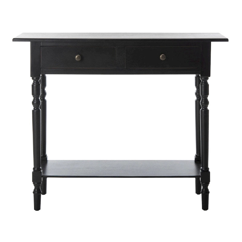 Console de 2 tiroirs Arvilla Grey - 37,8 x 13 x 31,9 - 38Lx13Px32H