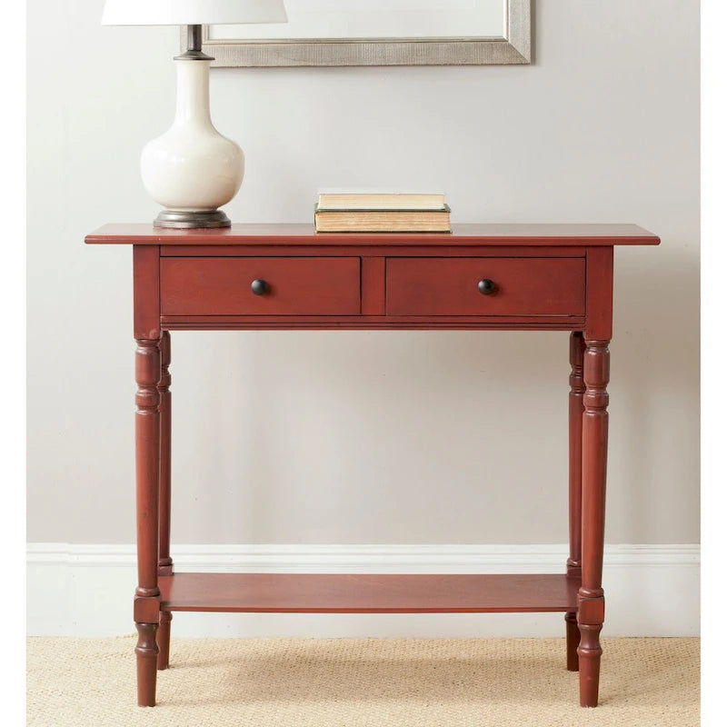 Console de 2 tiroirs Arvilla Grey - 37,8 x 13 x 31,9 - 38Lx13Px32H
