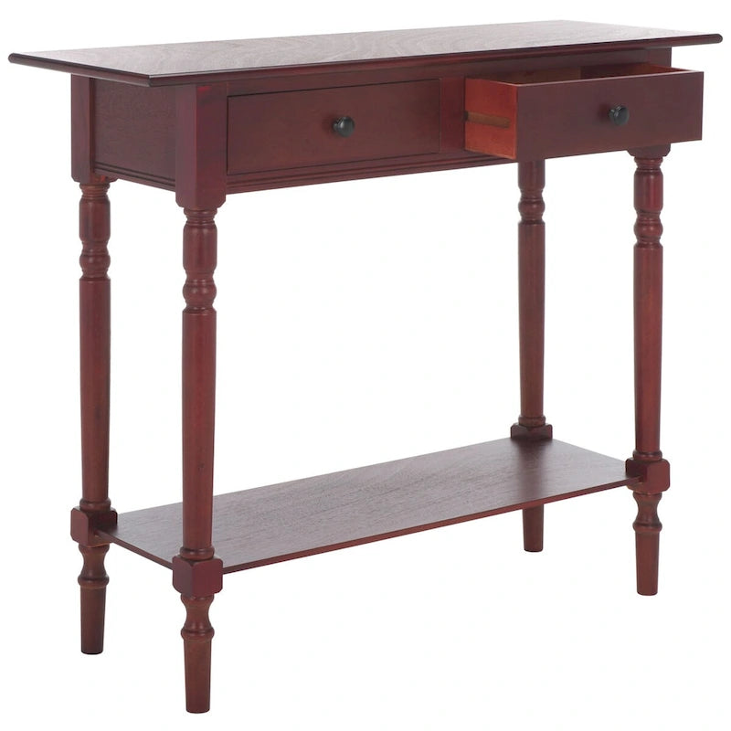 Console de 2 tiroirs Arvilla Grey - 37,8 x 13 x 31,9 - 38Lx13Px32H